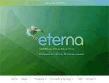 Tablet Screenshot of eternacounselling.ca